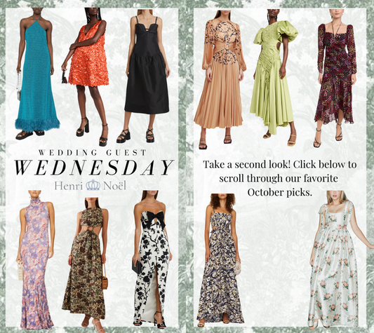 Wedding Guest Wednesday // October Round Up