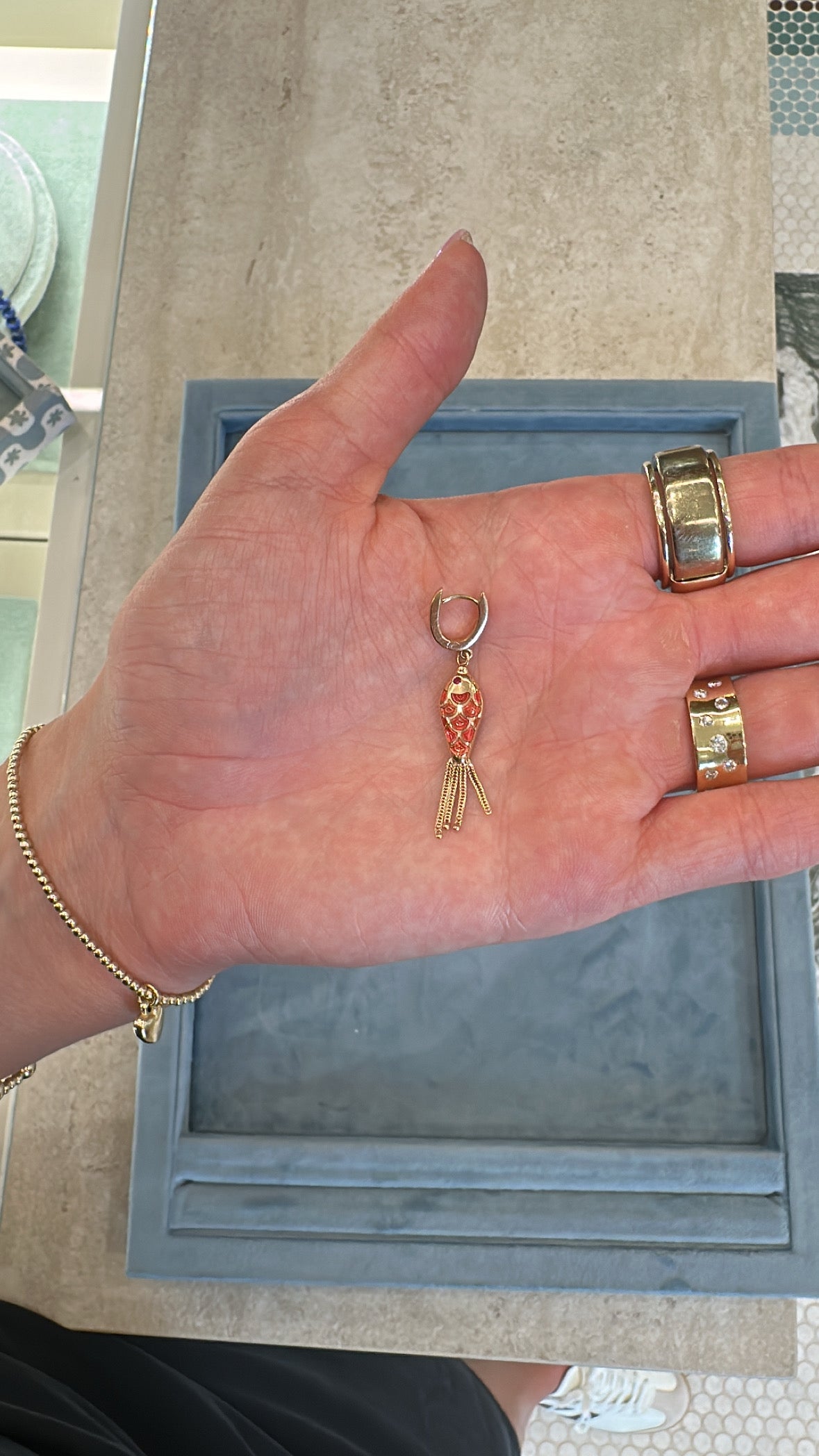 Selim Mouzannar - Fish for Love Earrings