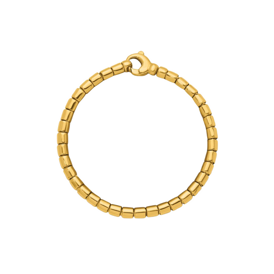 14K Fancy Link Bracelet – Henri Noël