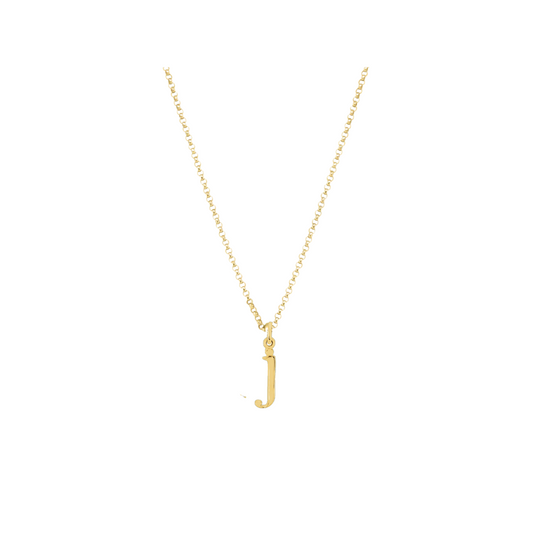 14k Initial Necklace – Henri Noël