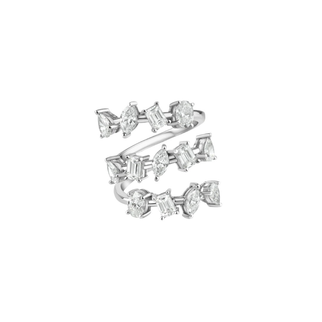 Fancy Shape Triple Stacking Ring