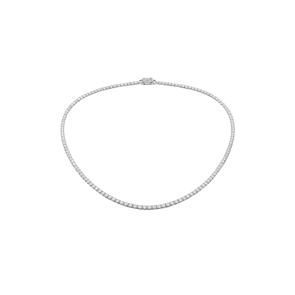 168 Diamond Tennis Necklace – Henri Noël