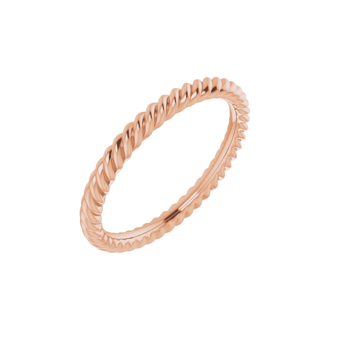 Twisted Rope Ring