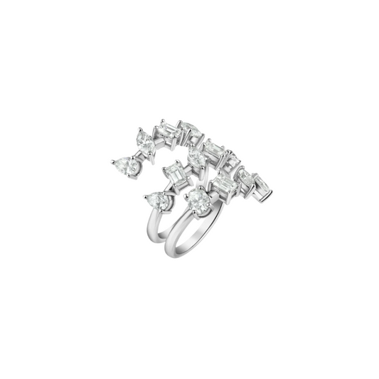 Fancy Shape Triple Stacking Ring