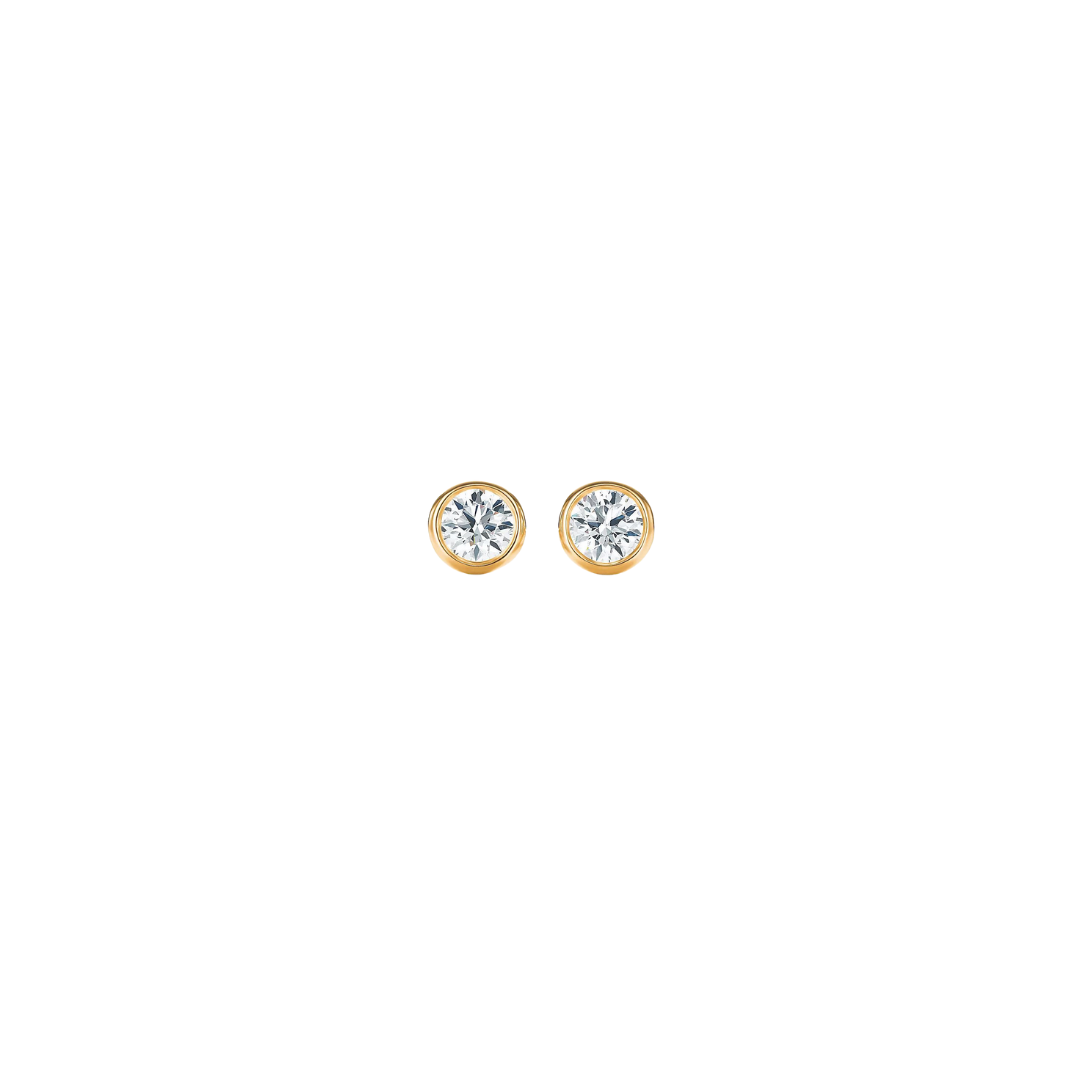 Lawson Bezel Mini Diamond Studs