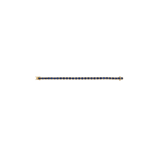 Blue Sapphire Tennis Bracelet – Henri Noël