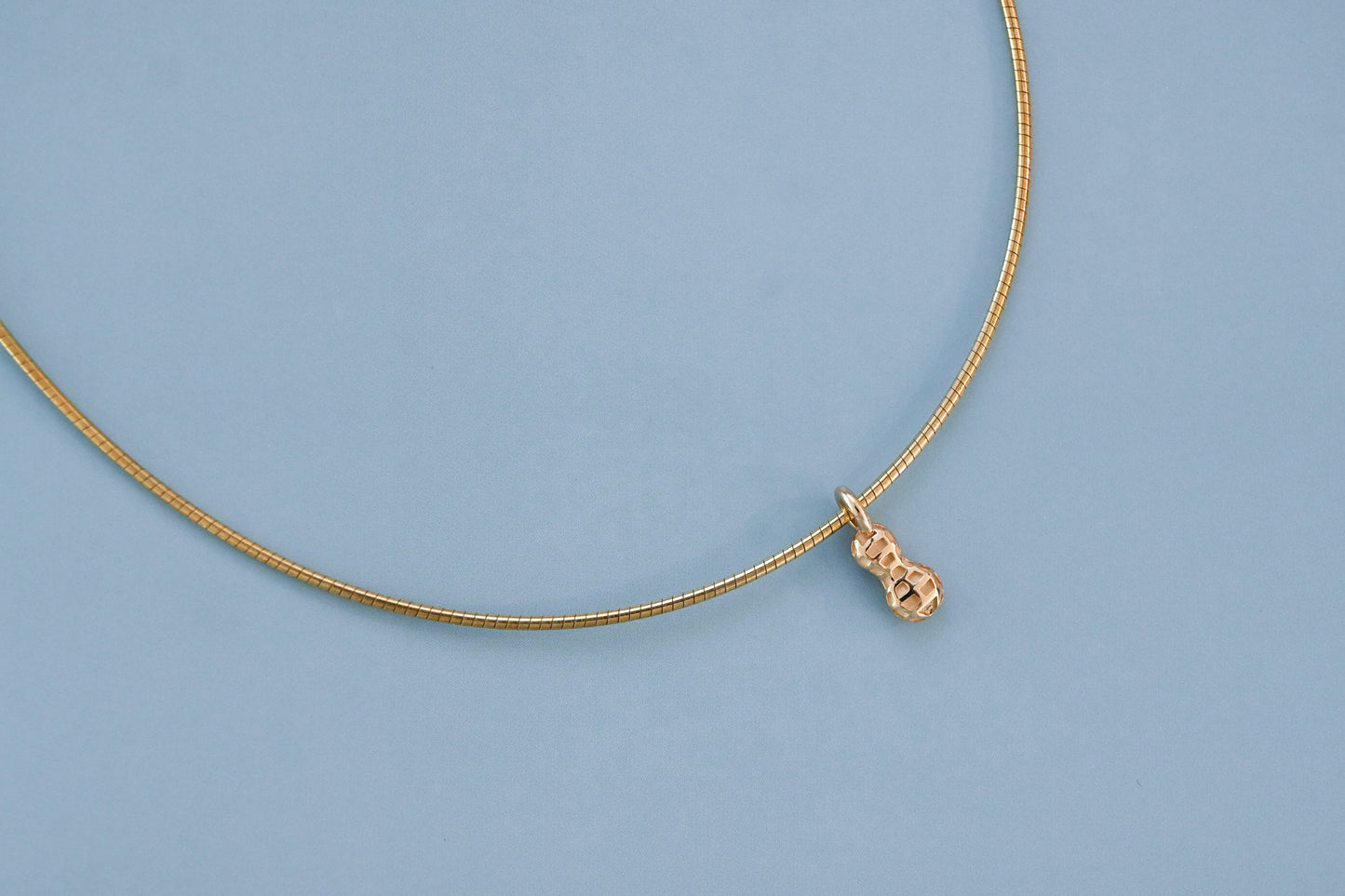 14K Gold Wire Necklace