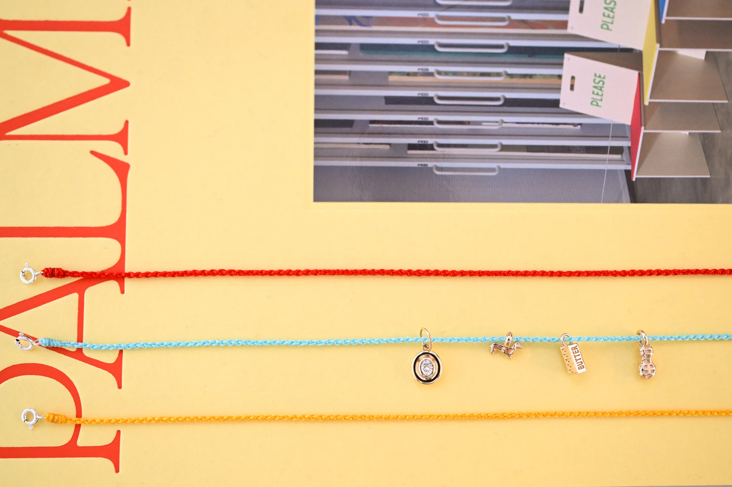 Silk Color Cord Necklace