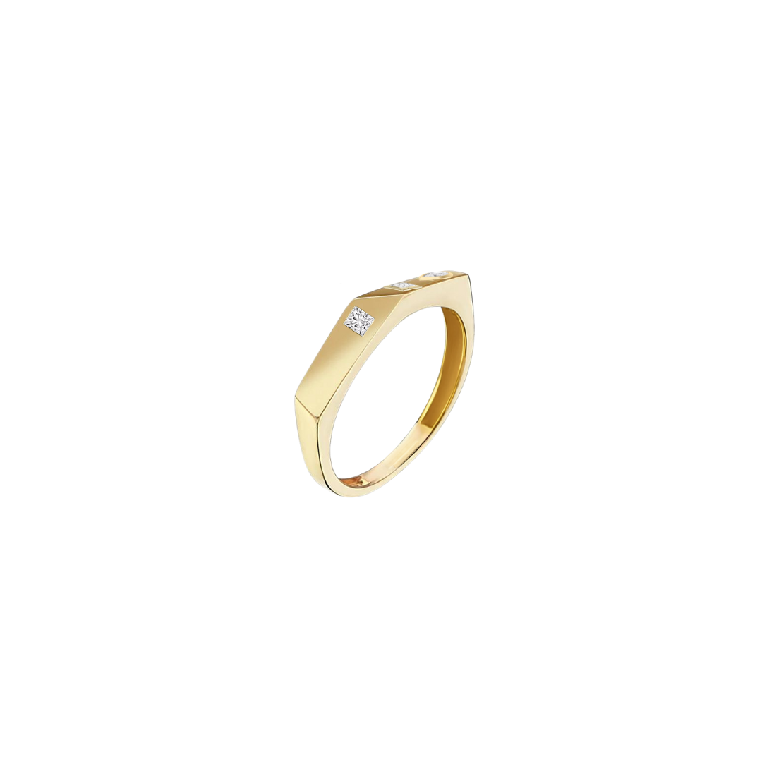 The Gemma Ring - Marquise Emerald Cut