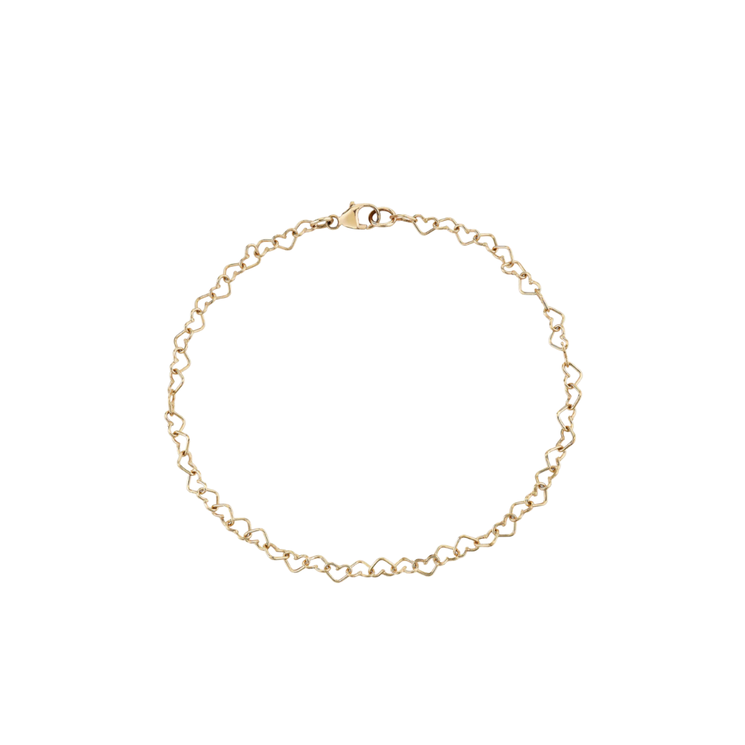 14K Chain Stacking Bracelet