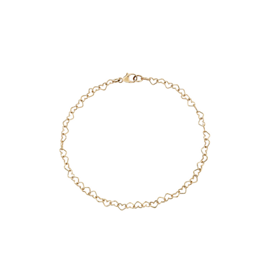 14K Chain Stacking Bracelet