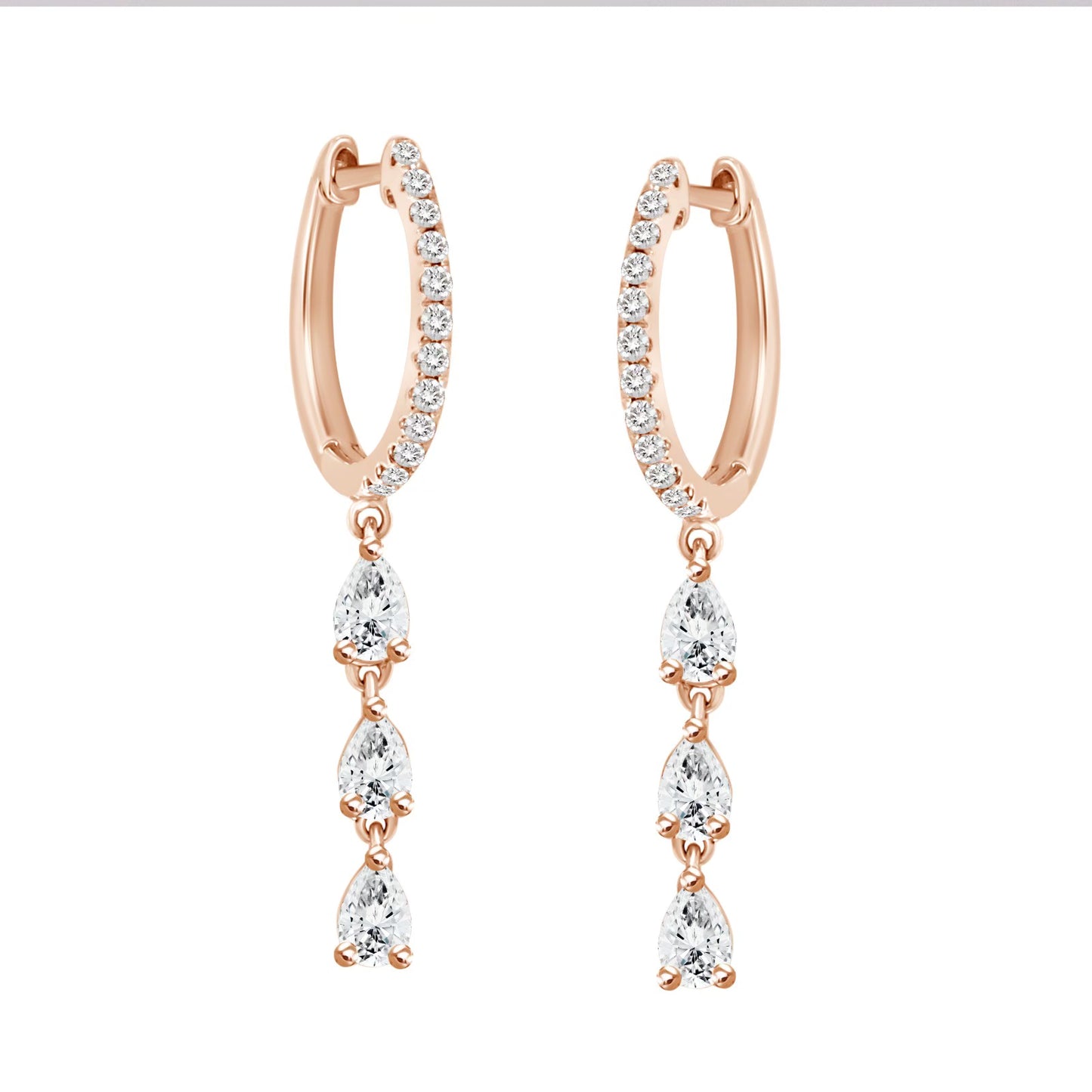 Trio Drop Earrings
