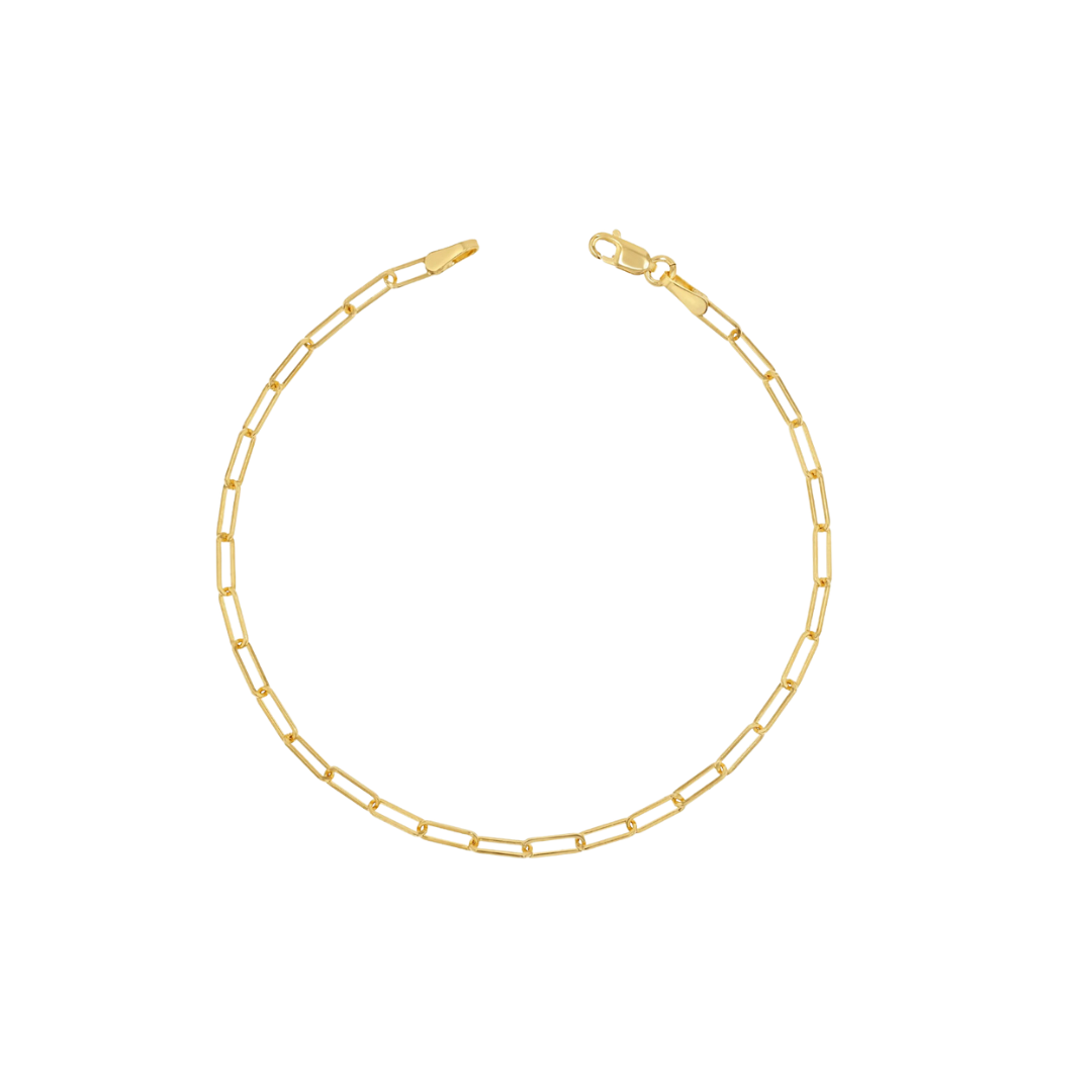 14K Chain Stacking Bracelet