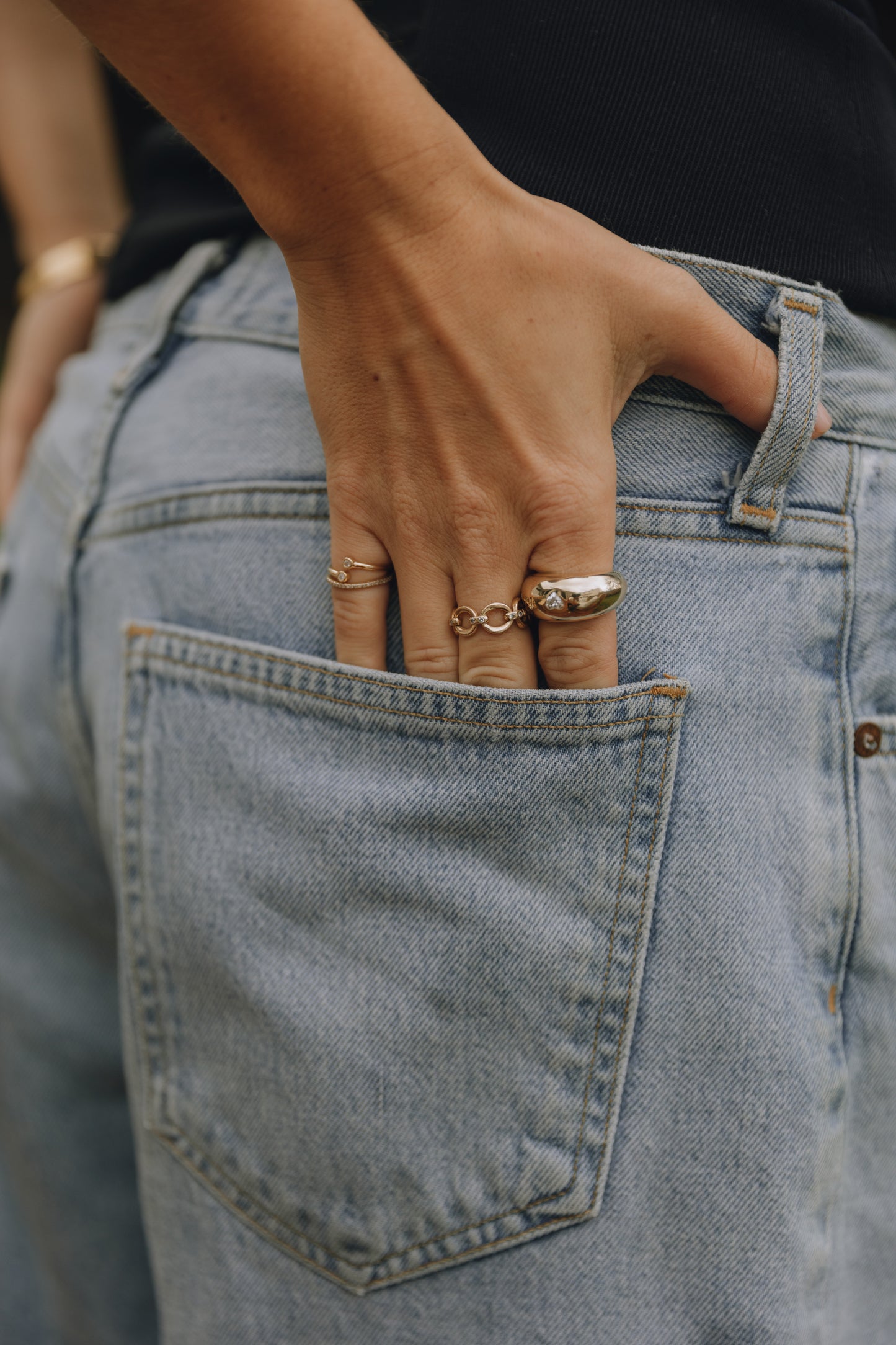 Lawson Twin Chain Ring