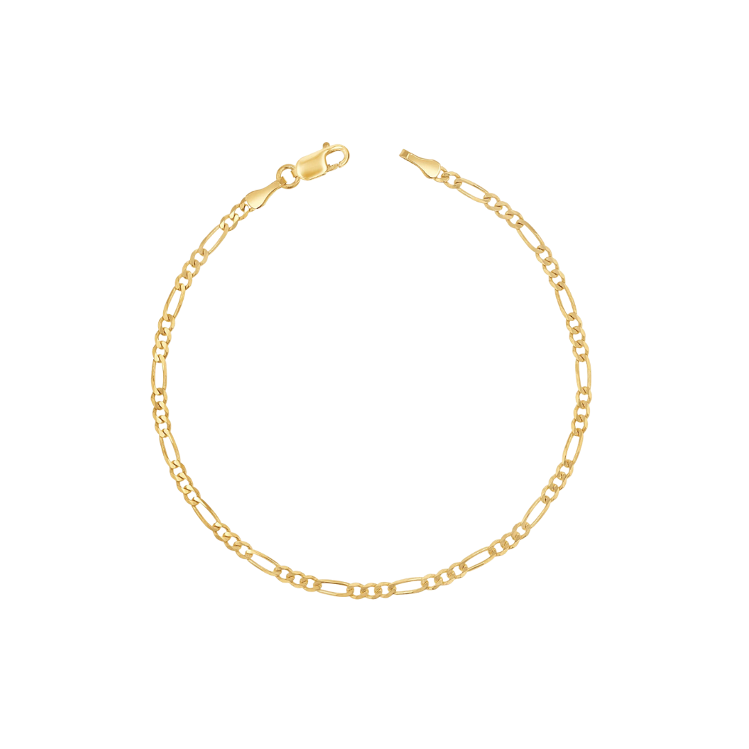 14K Chain Stacking Bracelet