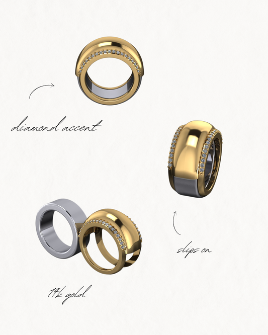 Diamond Oura Ring Jacket