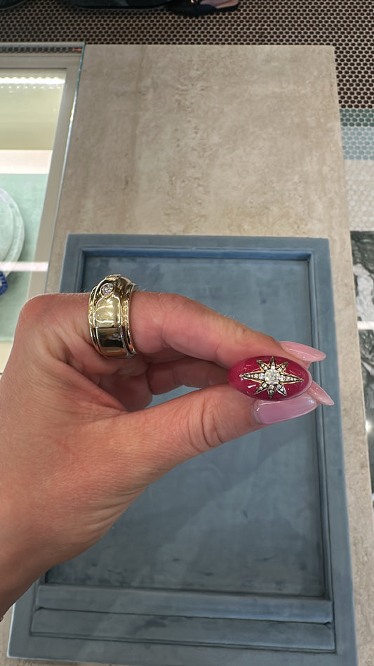 Selim Mouzannar - Aïda Raspberry Ring – Henri Noël