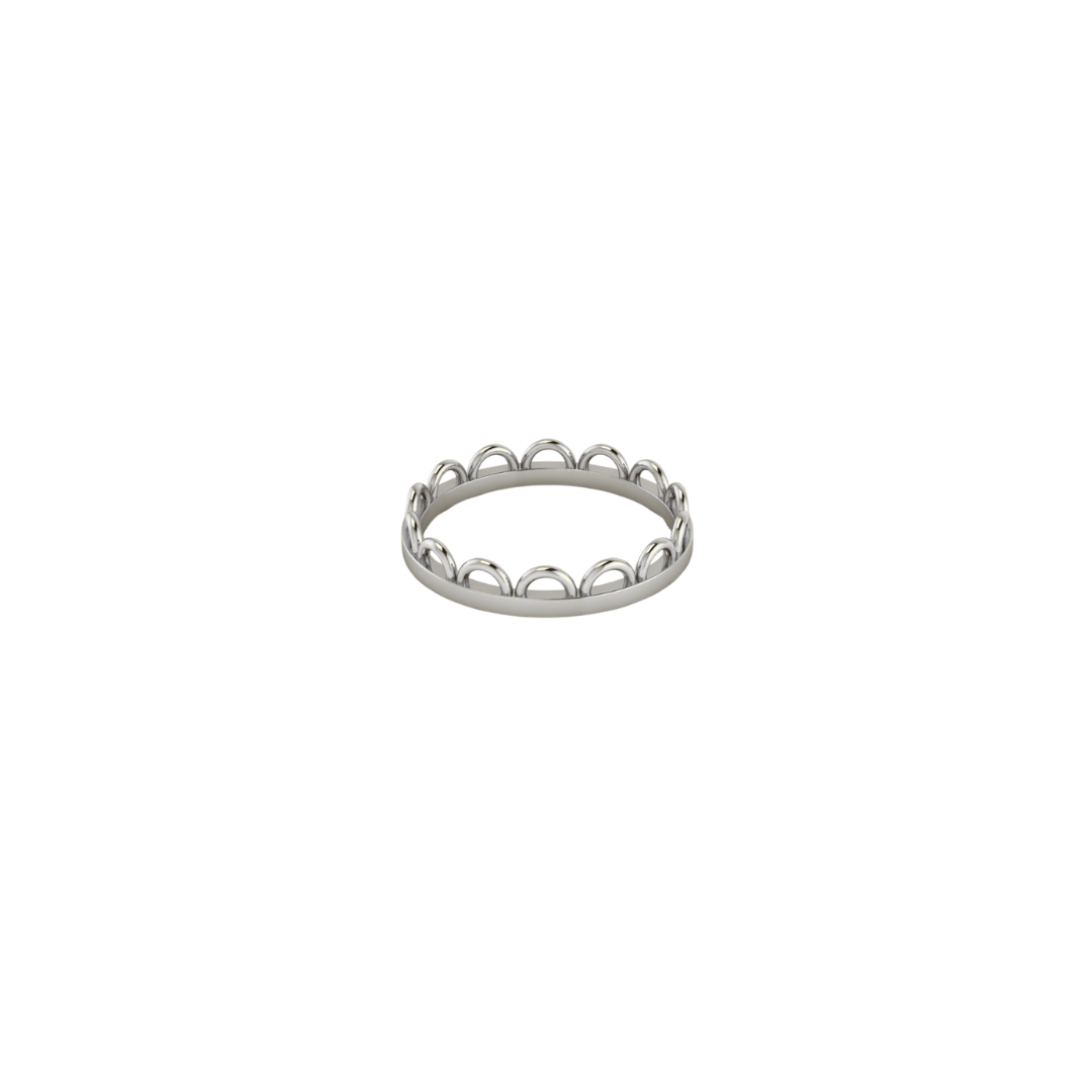 Scalloped Lace Band