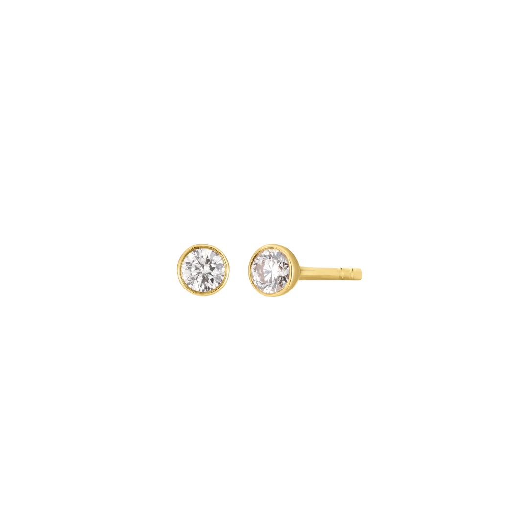 Baby Diamond Studs – Henri Noël