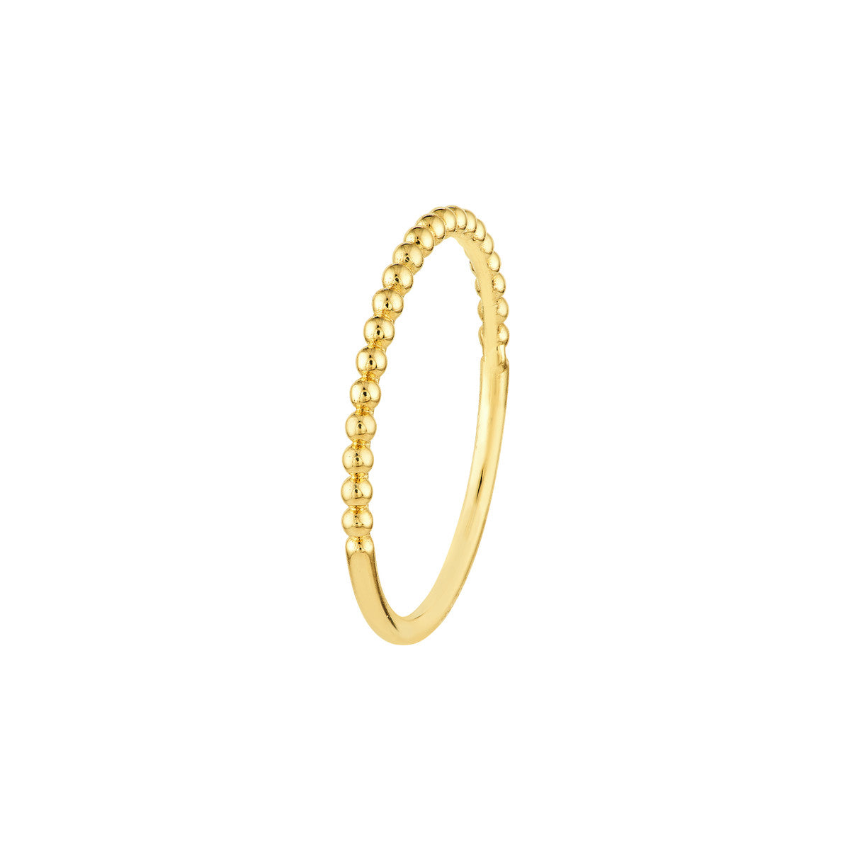Beaded Gold Ring – Henri Noël