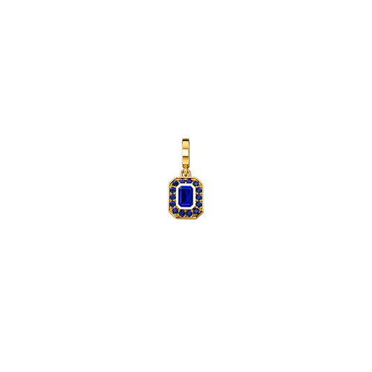 Blue Sapphire Charm – Henri Noël