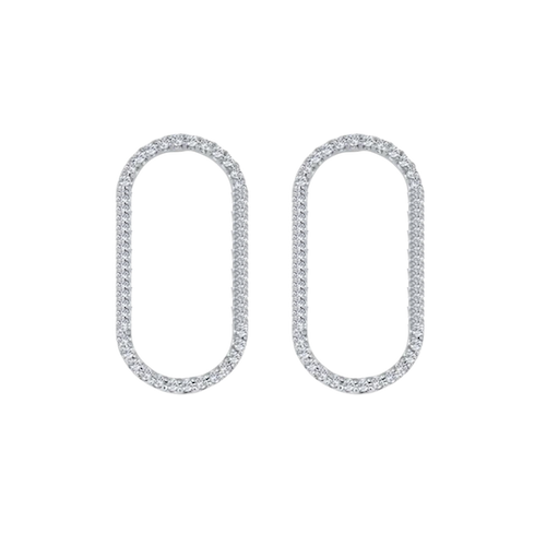 Carolina Long Tennis Earring