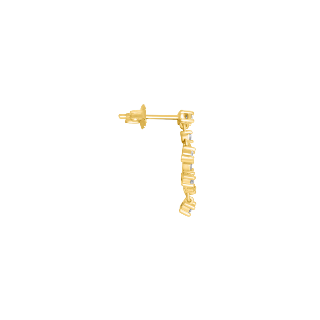 Diamond Drop Jump Rope Earrings – Henri Noël