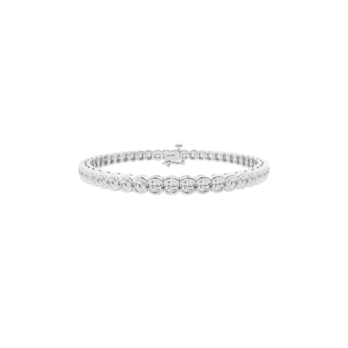 Shared Bezel Tennis Bracelet – Henri Noël