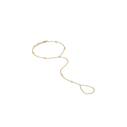 Diamond By The Inch Hand Chain – Henri Noël