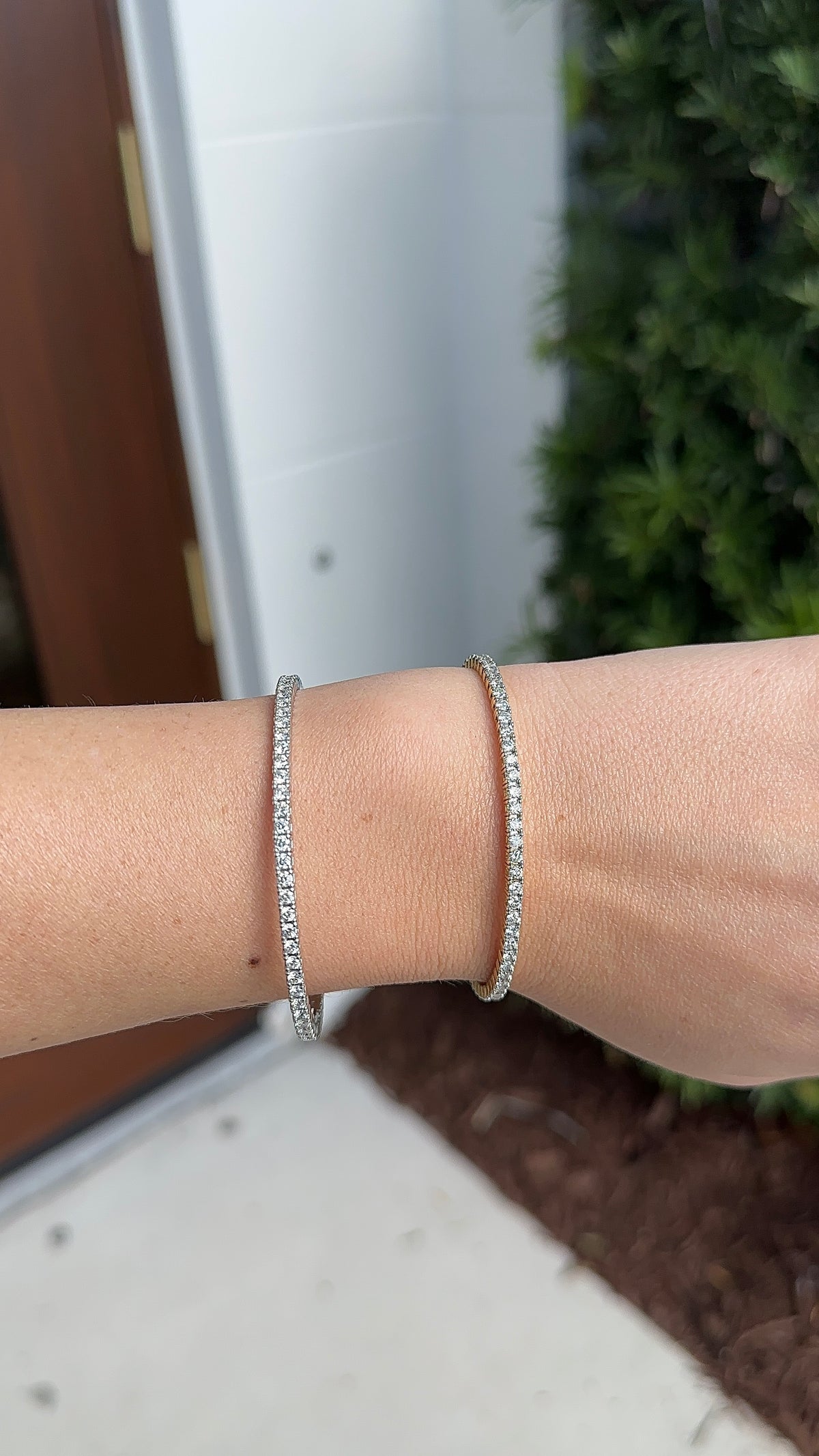 Diamond Flex Bangle – Henri Noël