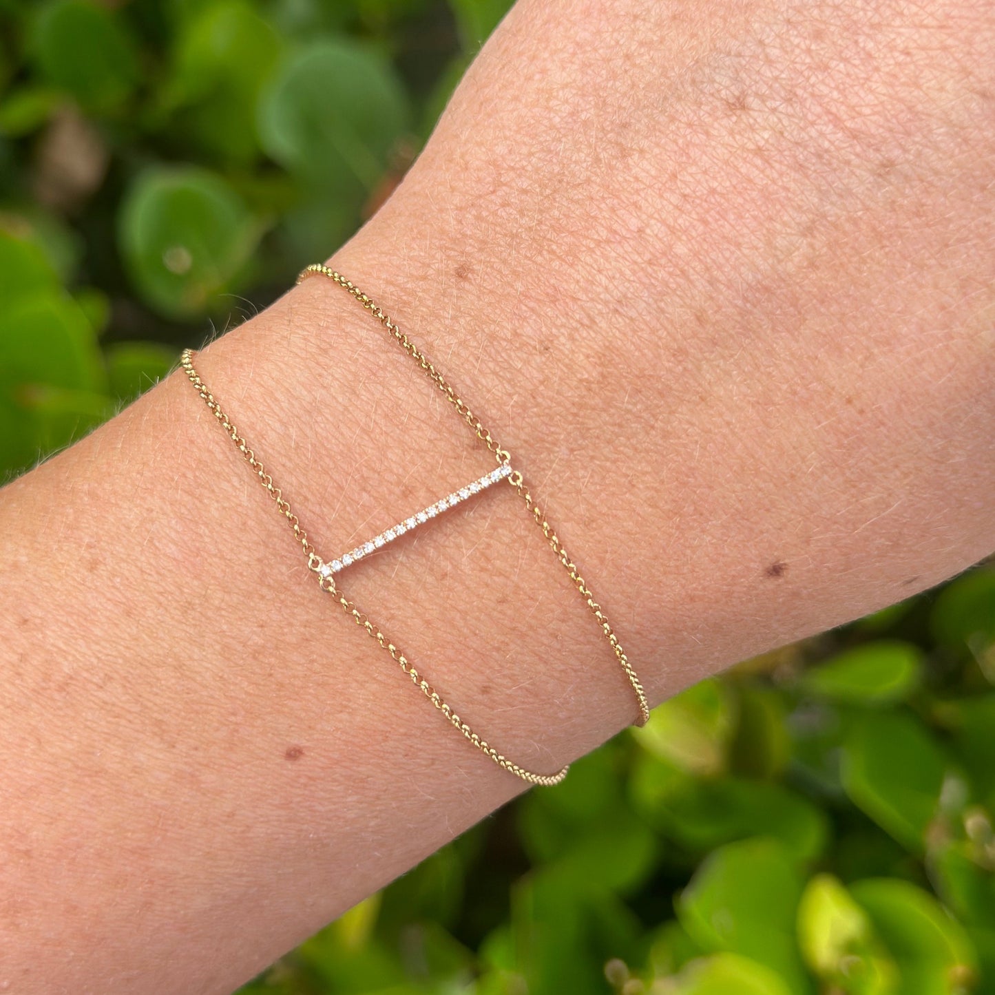 Diamond Line Bracelet – Henri Noël