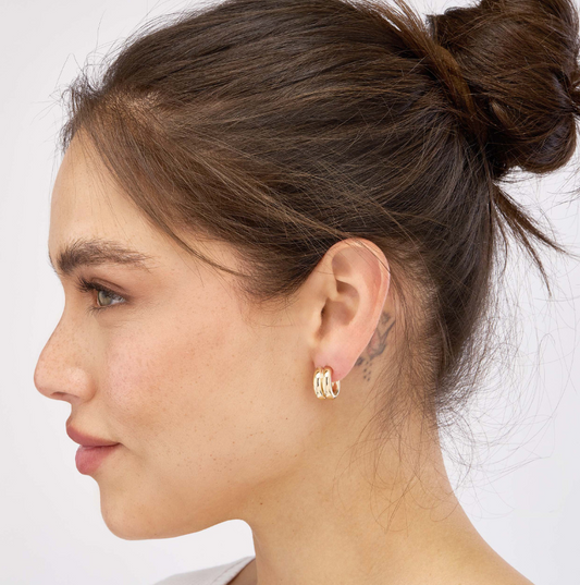 Double Chunky Hoops – Henri Noël