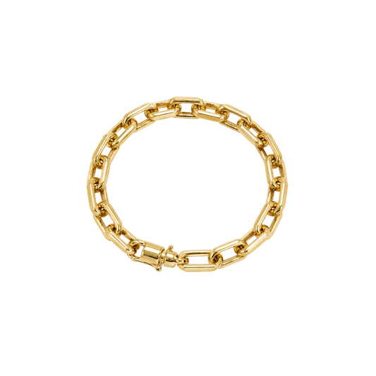 Elonged Box Chain Bracelet