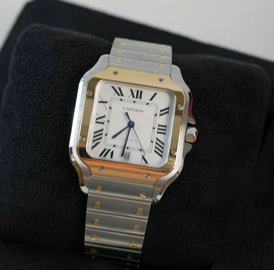 Estate Cartier Santos De Cartier Watch- Large Model – Henri Noël