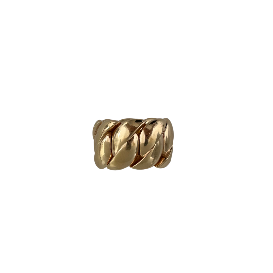 Vintage Sidney Garber Chunky Wave Length Ring
