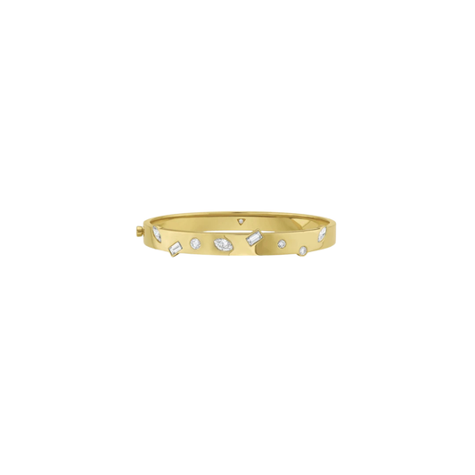 Fancy Diamond Shape Bangle – Henri Noël