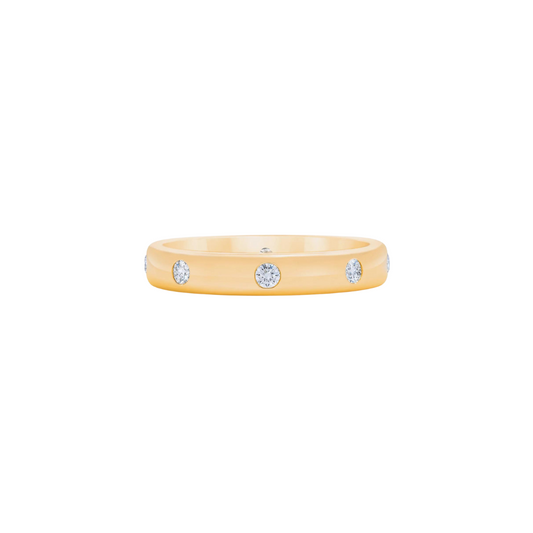 Flush Set Eternity Band – Henri Noël