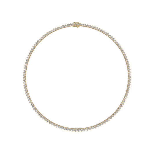 Full Graduated Eternity Tennis Necklace – Henri Noël
