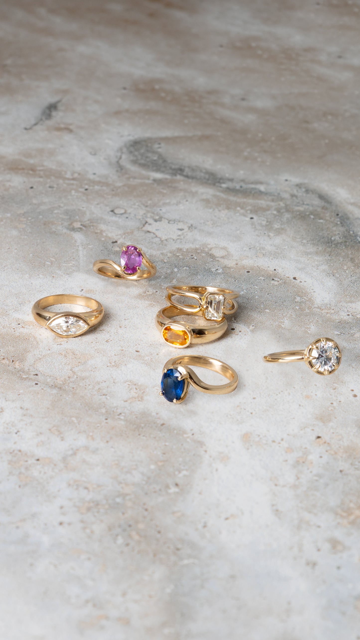 Lily Yellow Sapphire Ring – Henri Noël