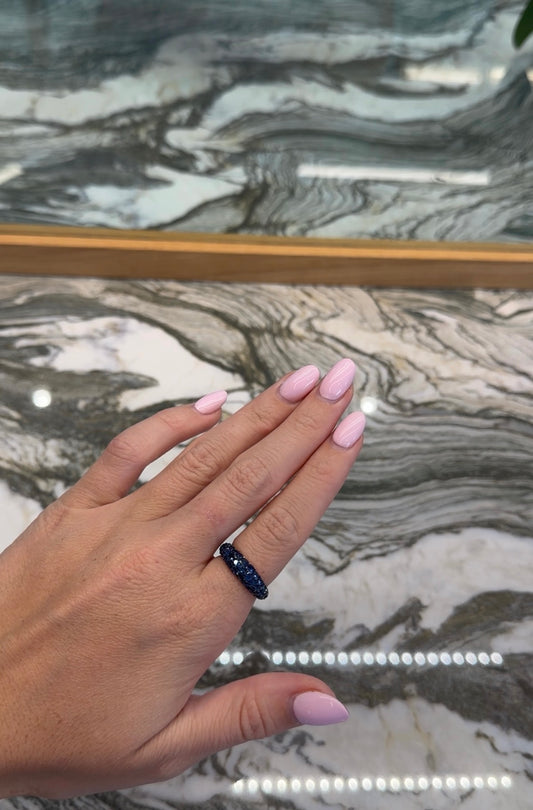 Sapphire Dome Ring