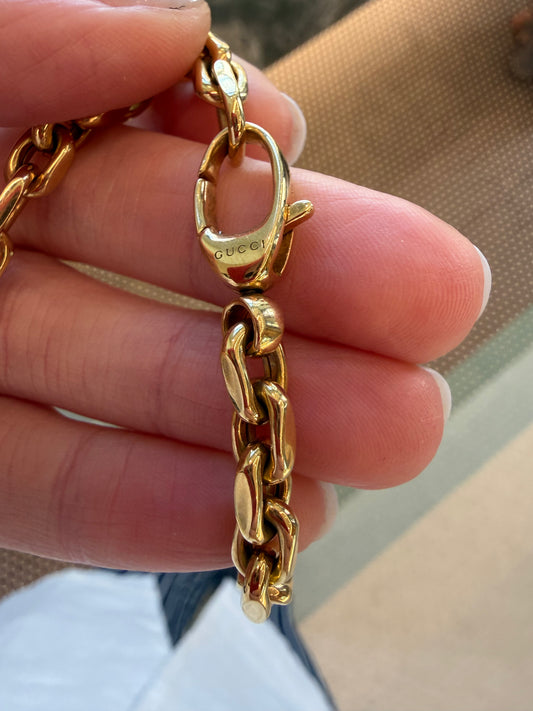 Estate Gucci Horsebit Chain