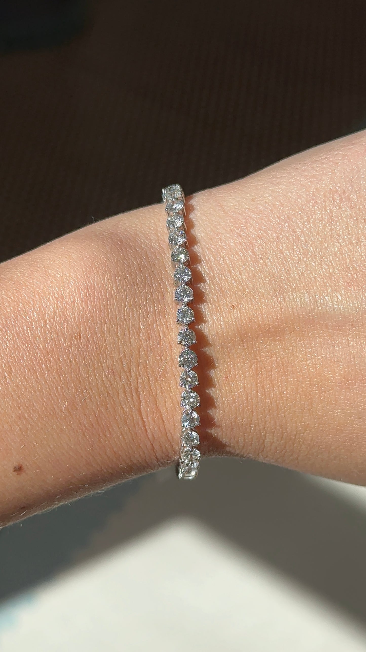 Vintage Diamond Round Bracelet