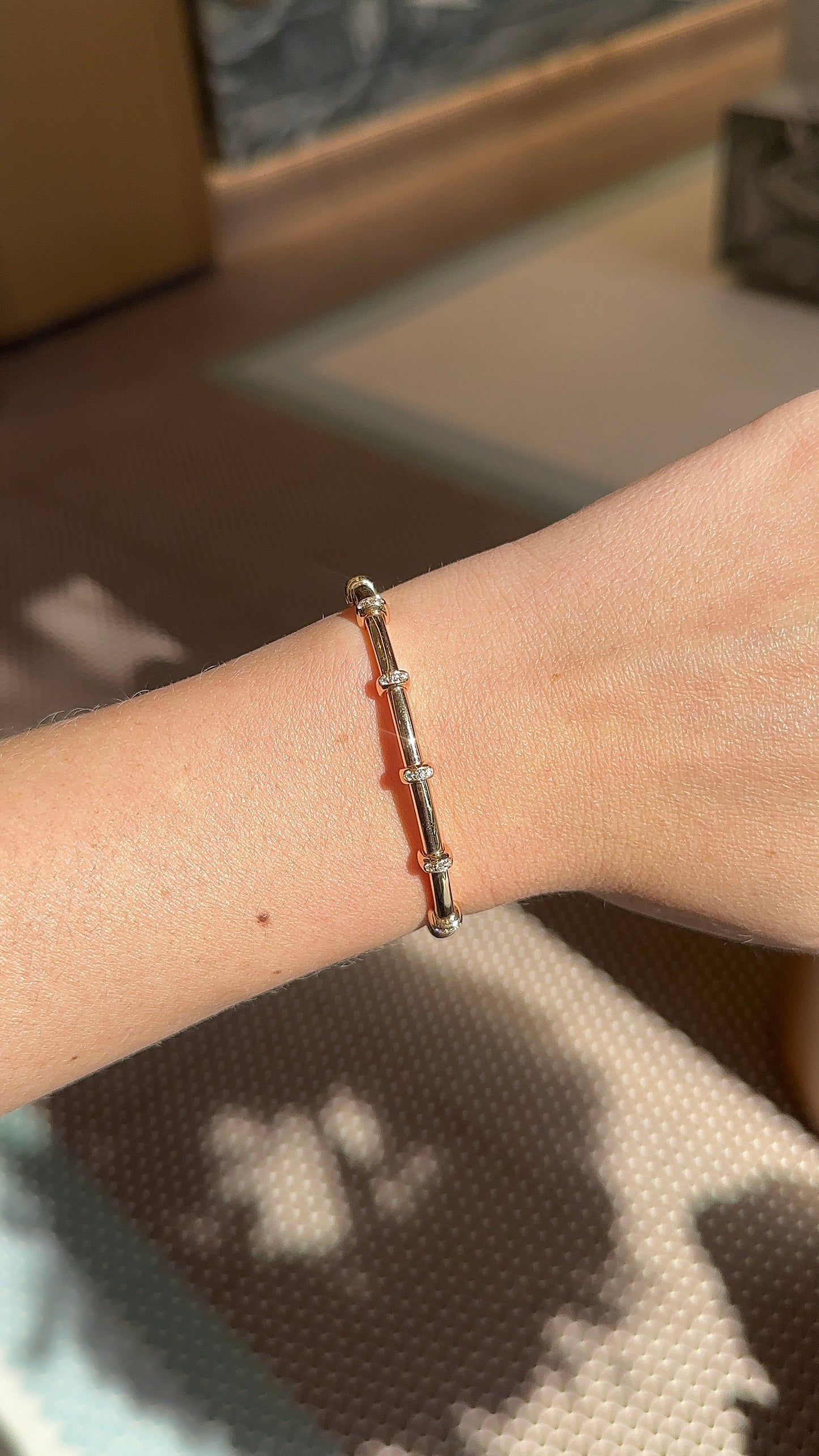 Vintage Sidney Garber Thin Bangle