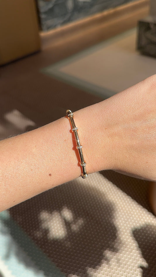 Vintage Sidney Garber Thin Bangle