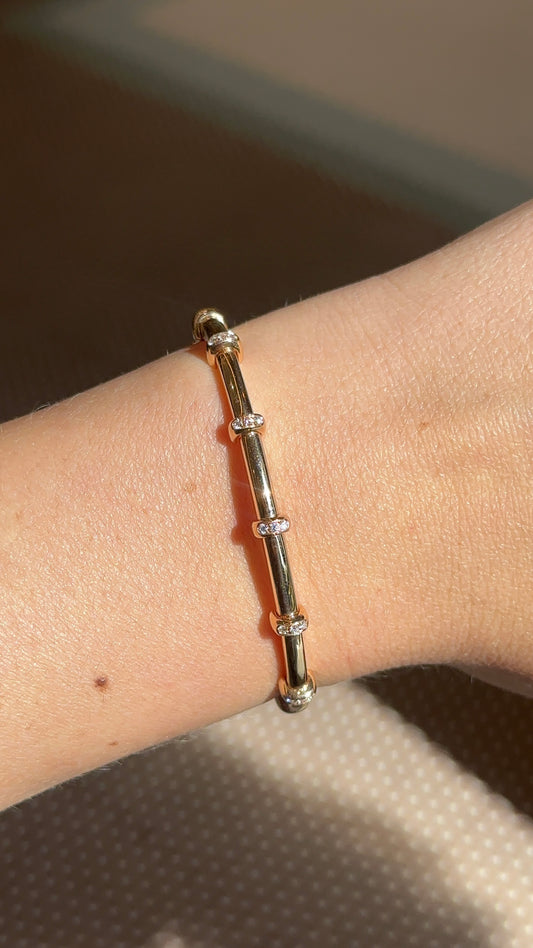 Vintage Sidney Garber Thin Bangle