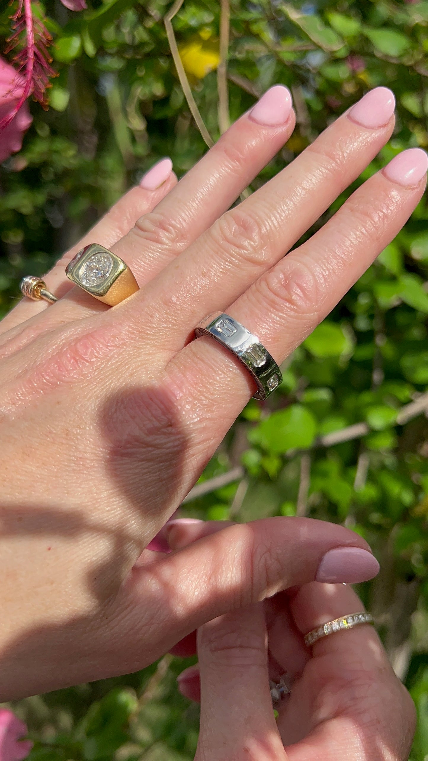 Diamond Name Eternity Band