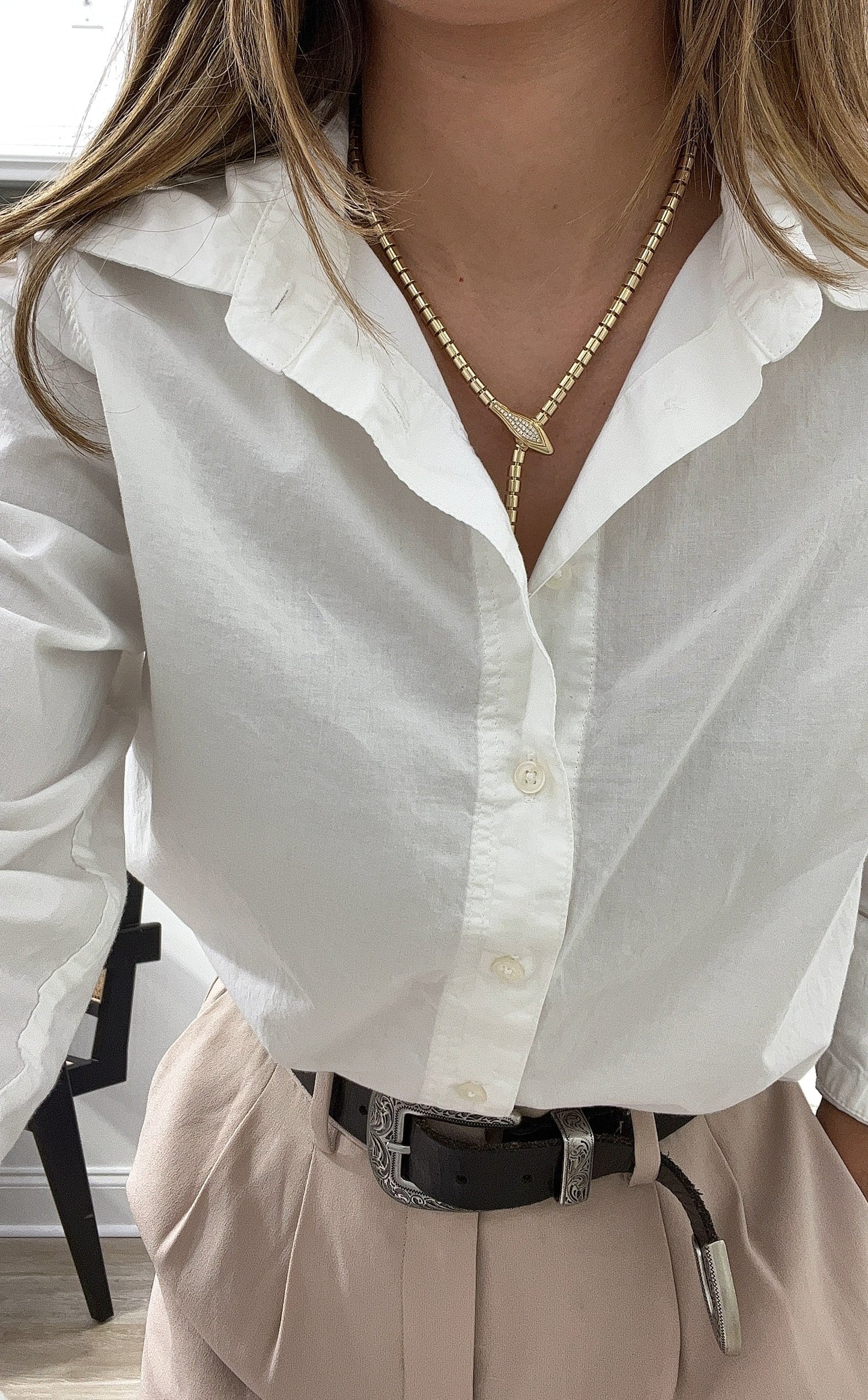 Vintage Sidney Garber Wrap Snake Lariat