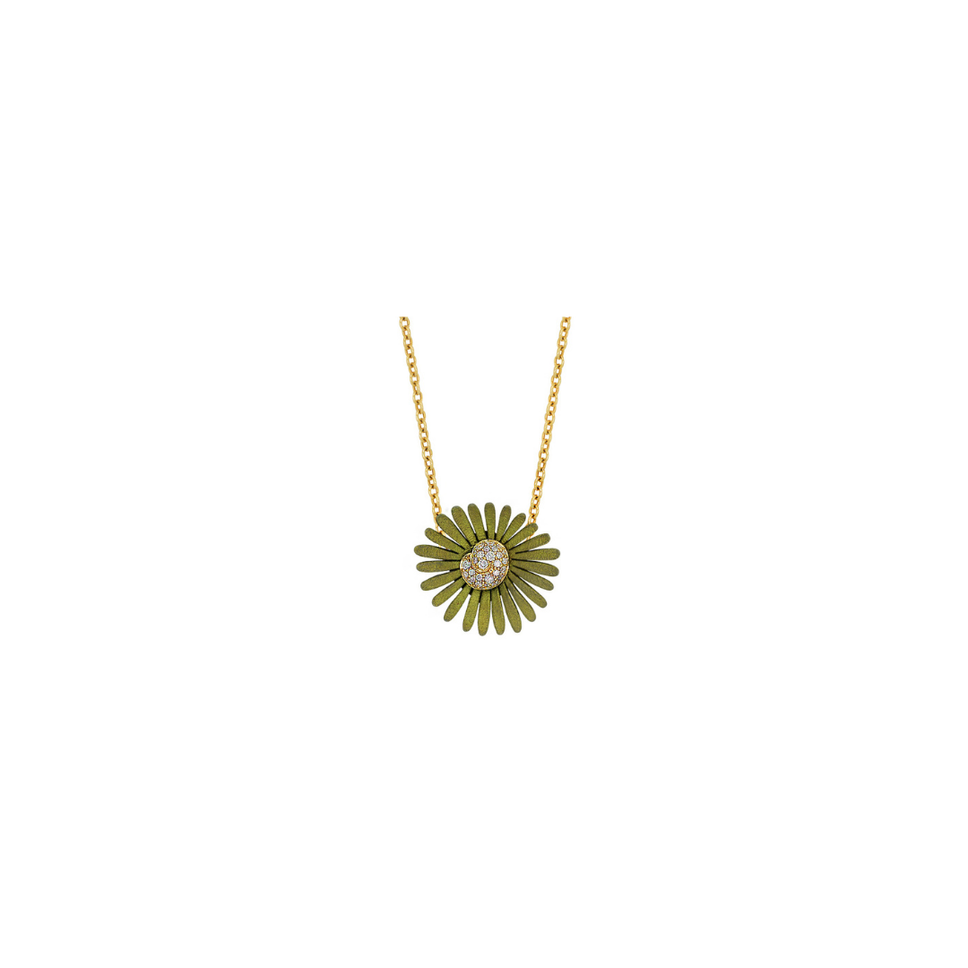 Mike Joseph- Mini Olive Petali Necklace – Henri Noël