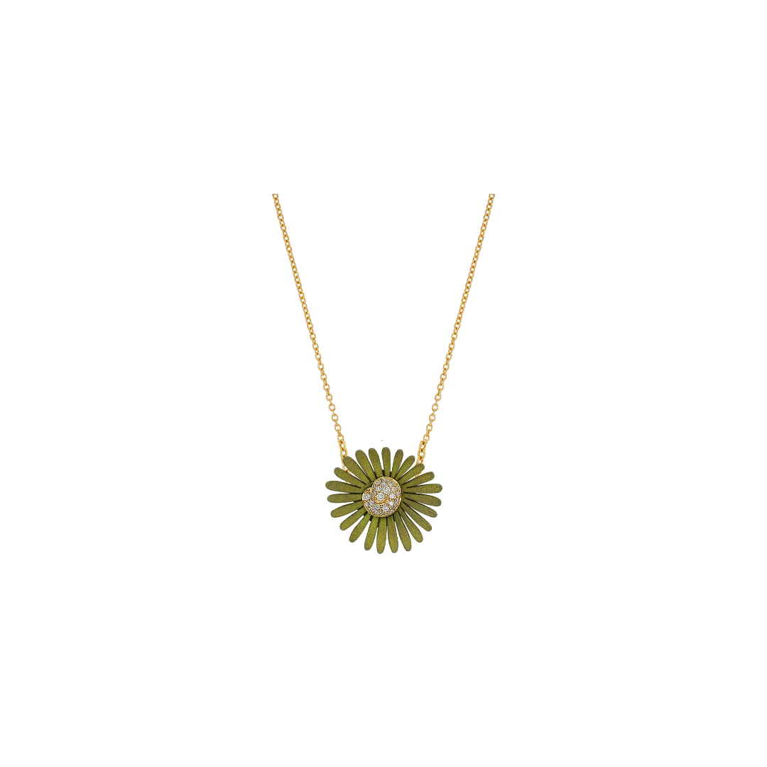 Mike Joseph- Olive Petali Necklace – Henri Noël