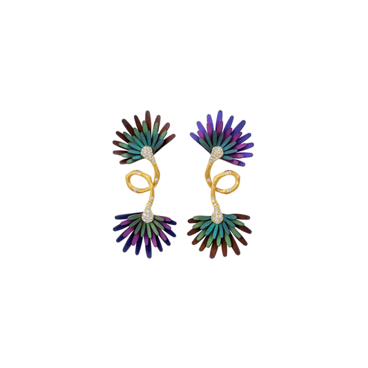 Mike Joseph- Double Petali Earrings